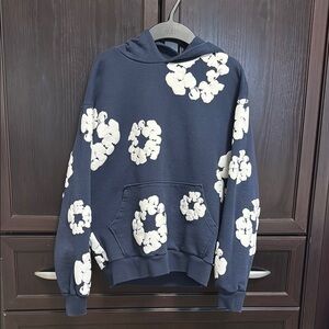 Denim tears authentic navy blue hoodie size S (unisex)